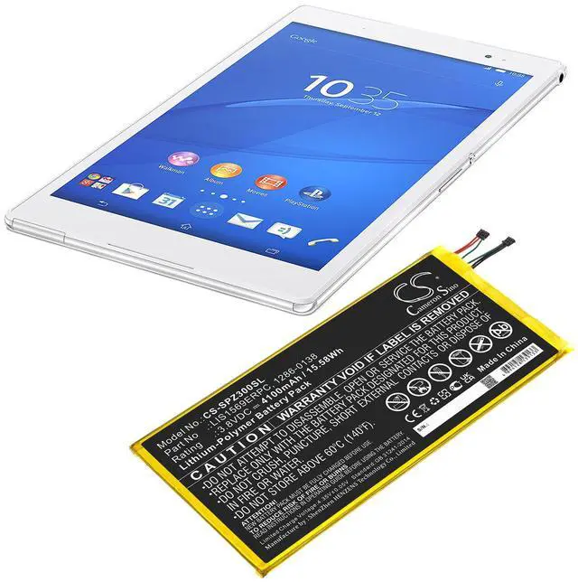 Alt view image 6 of 6 - Battery for Sony SGP611 SGP621 SGP641 SOT22 Xperia Z3 1286-0138 LIS1569ERPC
