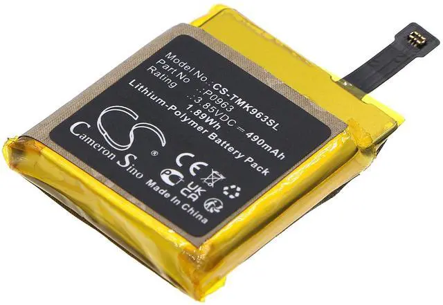 Main image of Battery for T-Mobile SyncUP Kids P0963 Smartwatch CS-TMK963SL 3.85v Li-Polymer