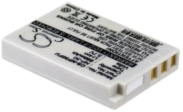 Alt view image 4 of 5 - Battery for Fujifilm FinePix F440 Finepix Zoom F450 NP-30 Camera CS-NP30FU 3.7v