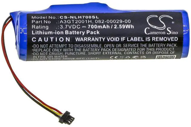 Alt view image 3 of 6 - Battery for Nest A0078 Connect H17 082-00029-00 A3GT2001H Smart Home CS-NLH700SL