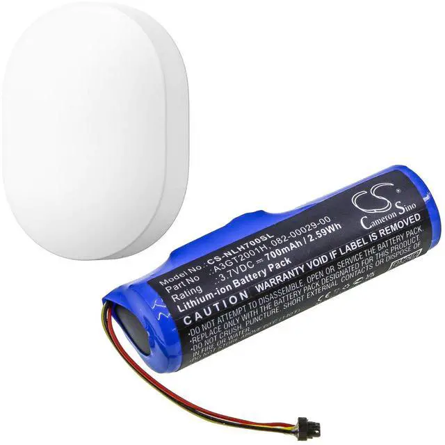 Alt view image 6 of 6 - Battery for Nest A0078 Connect H17 082-00029-00 A3GT2001H Smart Home CS-NLH700SL