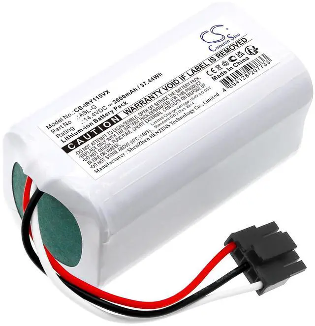 Main image of Battery for iRobot Roomba Combo Essential 2 Vacuum Y011040 ABL-G CS-IRY110VX