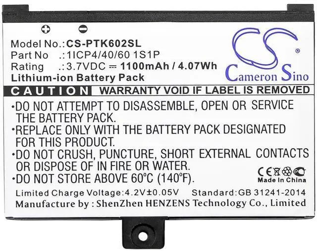 Alt view image 3 of 3 - Battery for Pocketbook Pro 602 603 612 902 903 912 920 920.W 1ICP4/40/60 1S1P