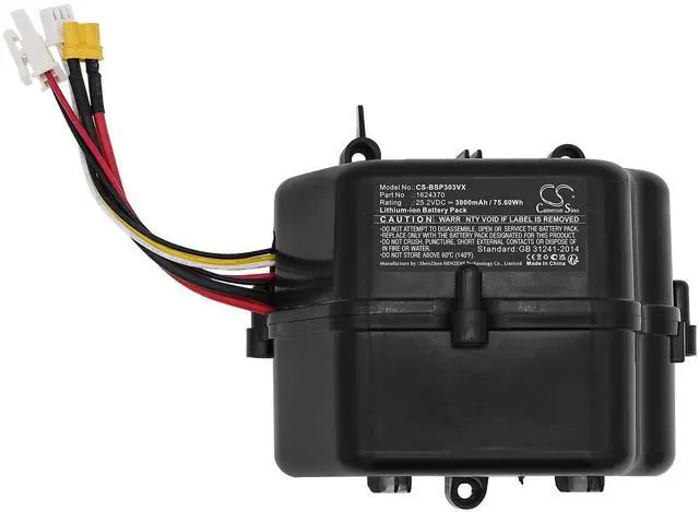Alt view image 3 of 5 - Battery for Bissell 162437 S30Q 1624370 1625227 1625382 30Q 1625384 69-0101-053