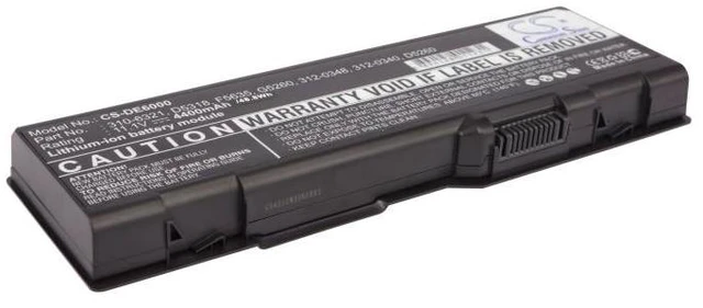 Main image of Battery for D5318 U4873 Y4873 YF976 Dell Inspiron 6000 9200 310-6321 312-0340