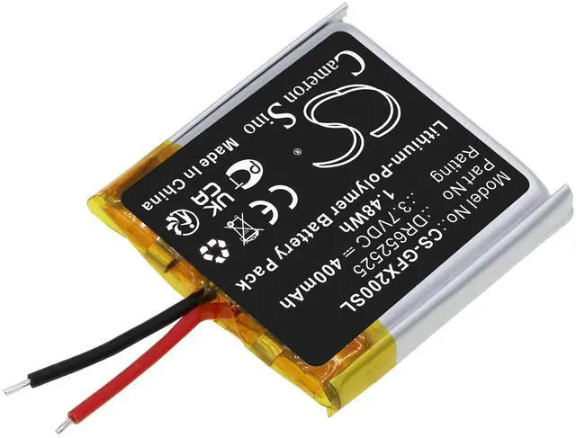 Alt view image 2 of 4 - Battery for GolfBuddy DR652525 Voice X 2ALG4 VoiceX CS-GFX200SL 3.7V Li-Polymer