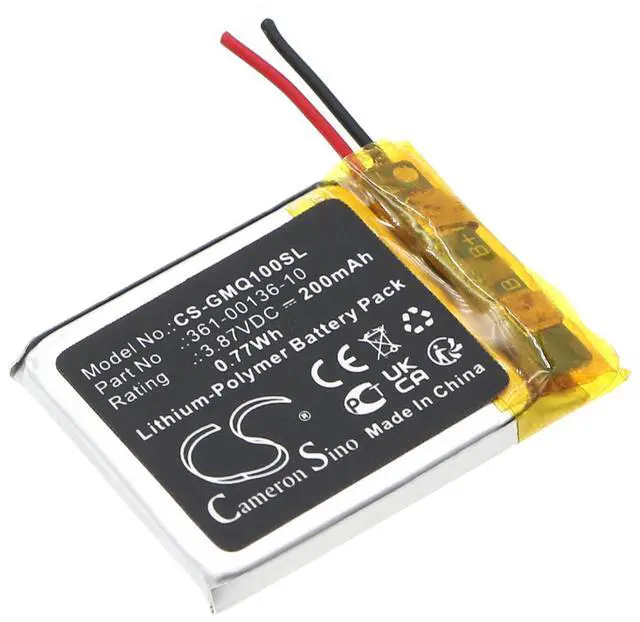 Main image of Battery for 361-00136-10 361-00136-20 361-00136-21 Garmin Venu SQ SQ2 Music