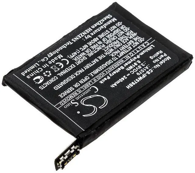 Alt view image 2 of 4 - Battery for Apple A1579 iWatch 1 42mm Watch 1st Gen CS-IPW579SH 3.8V Li-Polymer