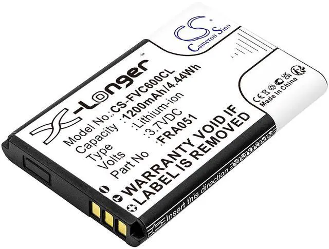 Main image of Battery for FRITZ!Fon FRA051 312BAT026 312BAT030 C6 DECT X6 CS-FVC600CL 3.7V