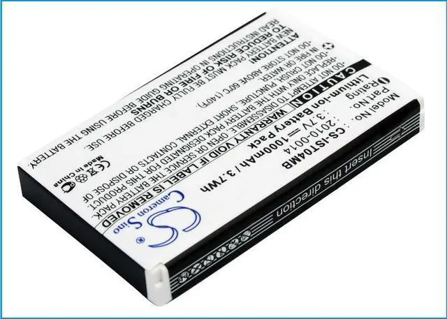 Alt view image 2 of 5 - Battery for IRIS 2010-0014 ST4ex CS-IST04MB 3.7V Mobile PDA Smart Card Reader