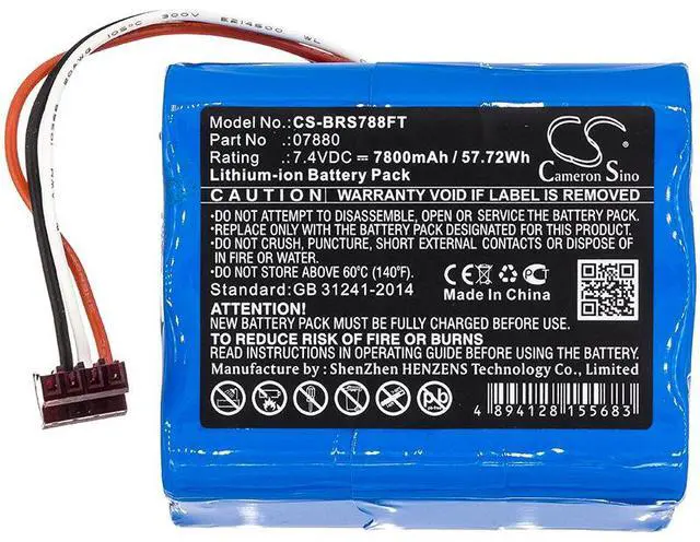 Alt view image 3 of 5 - Battery for Bright Star 07880 LightHawk 07802 07815 07816 07817 07835 07857