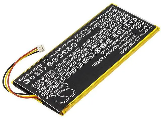 Alt view image 2 of 5 - Battery for Geneva BPS454094P WorldRadio DAB Digital CS-GNR100SL 3.7V Li-Polymer
