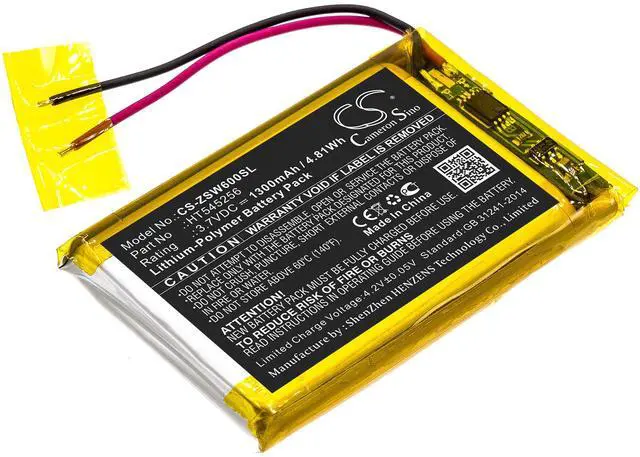 Main image of Battery for IZZO HT545256 Swami 6000 Golf GPS CS-ZSW600SL 3.7V Li-Polymer