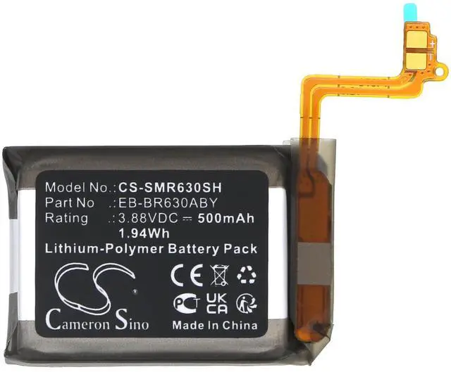 Alt view image 3 of 4 - Battery for Samsung EB-BR630ABY SM-R630N Galaxy Buds 3 Pro CS-SMR630SH 3.88V