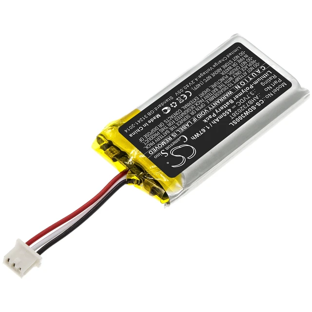 Alt view image 2 of 5 - Battery for Sennheiser DW 30 HS IMPACT 5033 5036 5063 SDW 60 Pro 1 2 AHB732038T