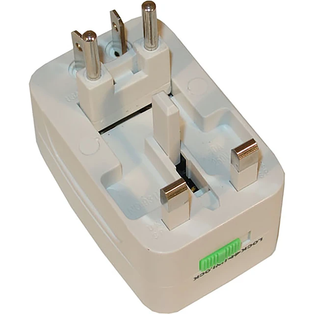 Alt view image 2 of 3 - Universal Travel Plug Converter Adapter Adaptor For Plugs in US, UK, AU, Europe, China, Japan, Spain and more