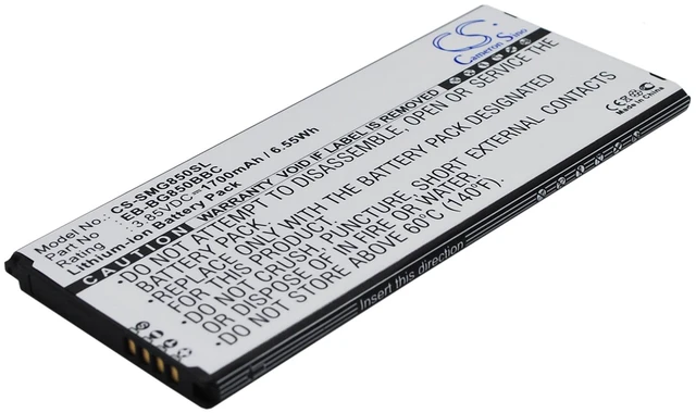 Main image of Battery for Samsung Galaxy Alpha SM-G850 EB-BG850BBC EB-BG850BBE EB-BG850BBU