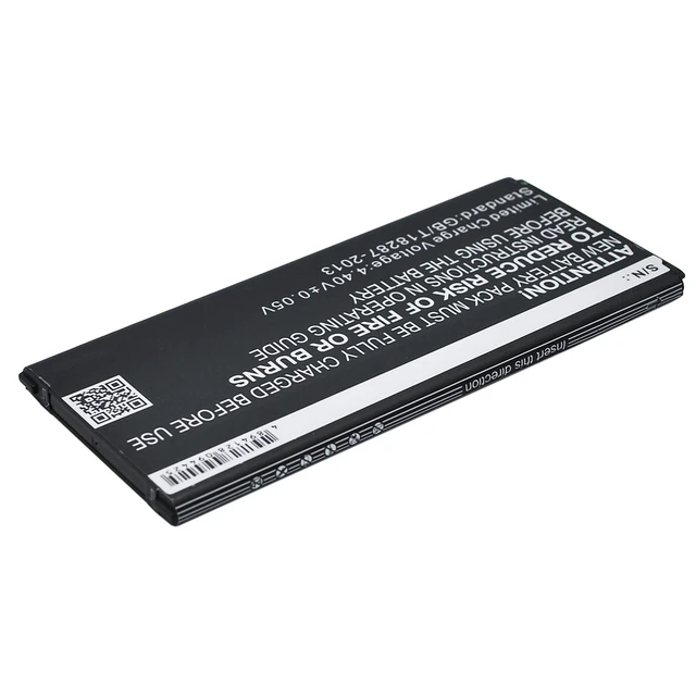 Alt view image 3 of 5 - Battery for Samsung Galaxy Alpha SM-G850 EB-BG850BBC EB-BG850BBE EB-BG850BBU