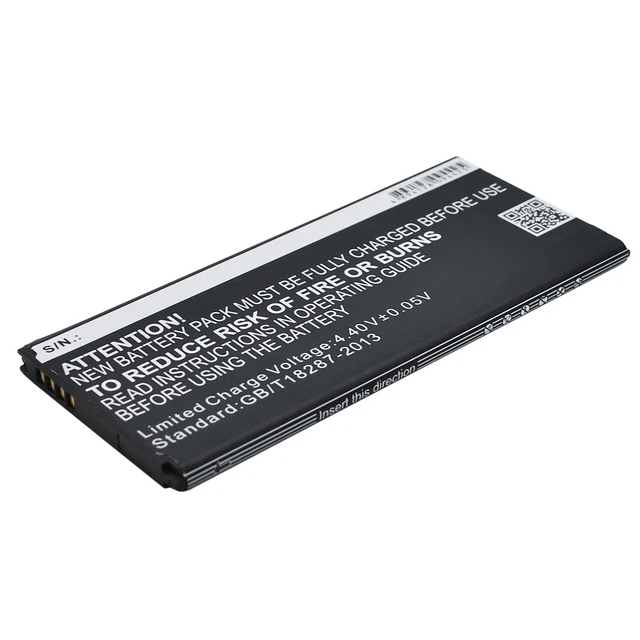 Alt view image 4 of 5 - Battery for Samsung Galaxy Alpha SM-G850 EB-BG850BBC EB-BG850BBE EB-BG850BBU