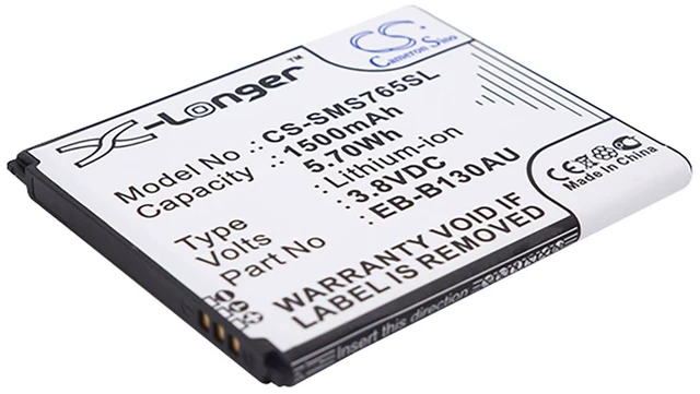 Main image of Battery for Samsung GreatCall Touch 3 Jitterbug SM-310 EB-B130AE EB-B130AU
