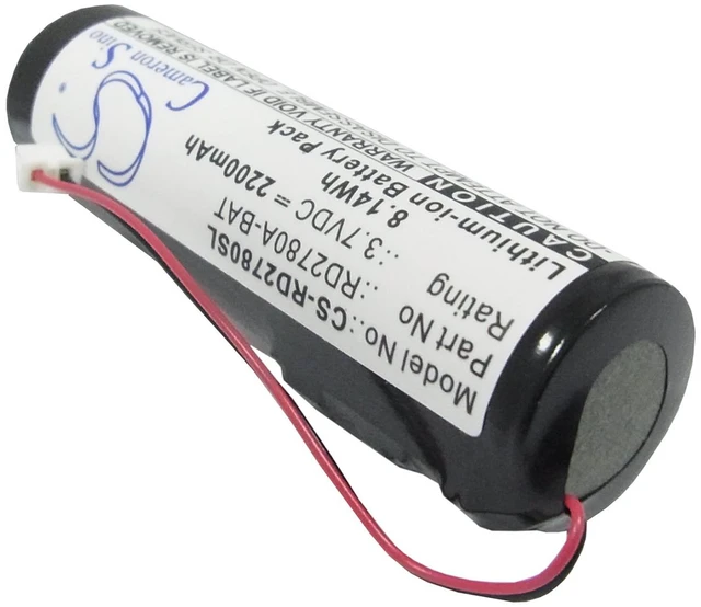 Alt view image 4 of 6 - Battery for RCA Lyra Jukebox RD2780 MP3 Playme RD2780A-BAT Player CS-RD2780SL