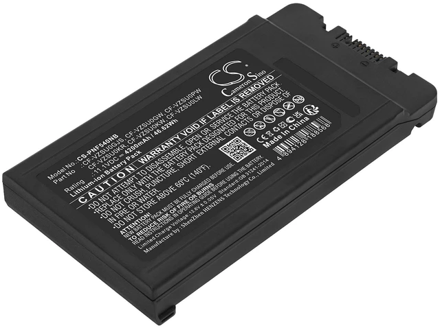 Main image of Battery for Panasonic CF-54 VZSU0GJS CF-VZSU0PW CF-VZSUOPW CF-VZSU0KW CF-VZSU0LW