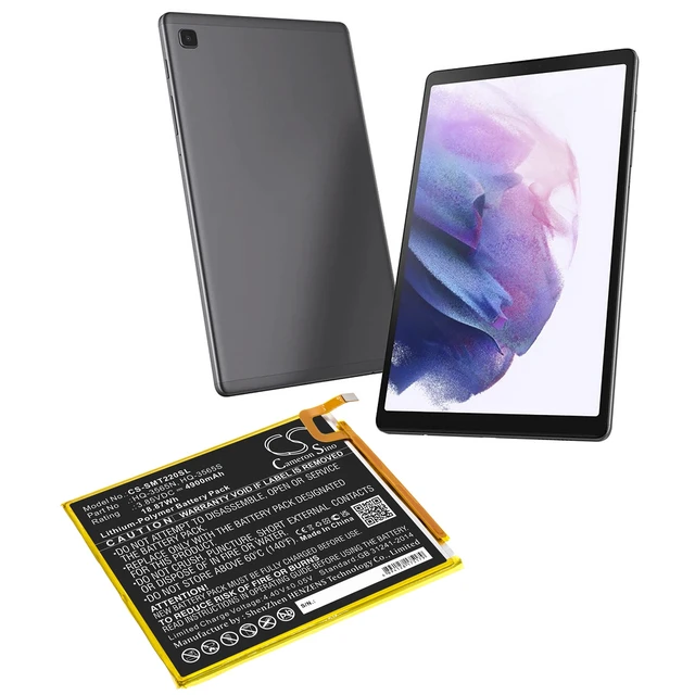 Alt view image 5 of 5 - Battery for Samsung Galaxy Tab A7 Lite 8.7 SM-T220 SM-T225 HQ-3565N HQ-3565S