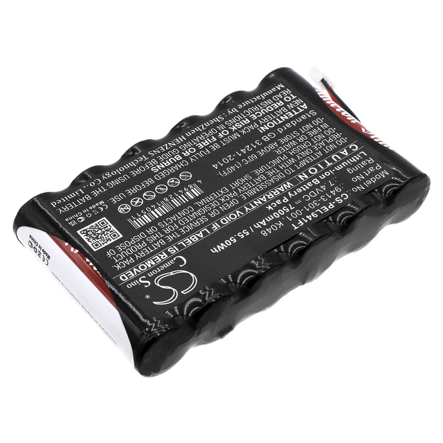 Alt view image 2 of 4 - Battery for Pelican 9410L LED Lantern 9413-301-001 9413-301-002 K048 CS-PEL941FT