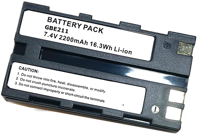 Alt view image 2 of 4 - 2 Batteries + Battery Charger for Leica GEB-221 GEB211 ATB-211 724117 TS11 TS12