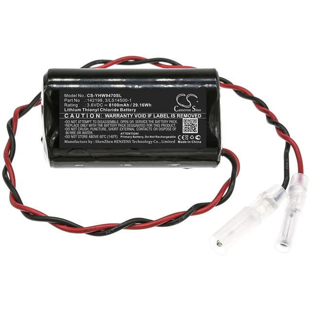 Alt view image 3 of 5 - Battery for HW9470932-A 3/LS14500-1 142198 Yaskawa Motoman Manipulator MOTO3.6/3