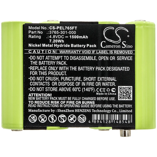 Alt view image 3 of 3 - Battery for Pelican 3715Z0 LED ATEX 2015 3760Z0 3765 3765PL 3769 3765-301-000