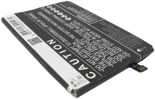 Alt view image 3 of 6 - Battery for OnePlus BLP571 One A0001 SmartPhone CS-YJT100SL 3.8V Li-Polymer