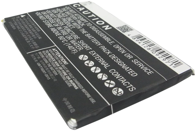 Alt view image 4 of 6 - Battery for OnePlus BLP571 One A0001 SmartPhone CS-YJT100SL 3.8V Li-Polymer