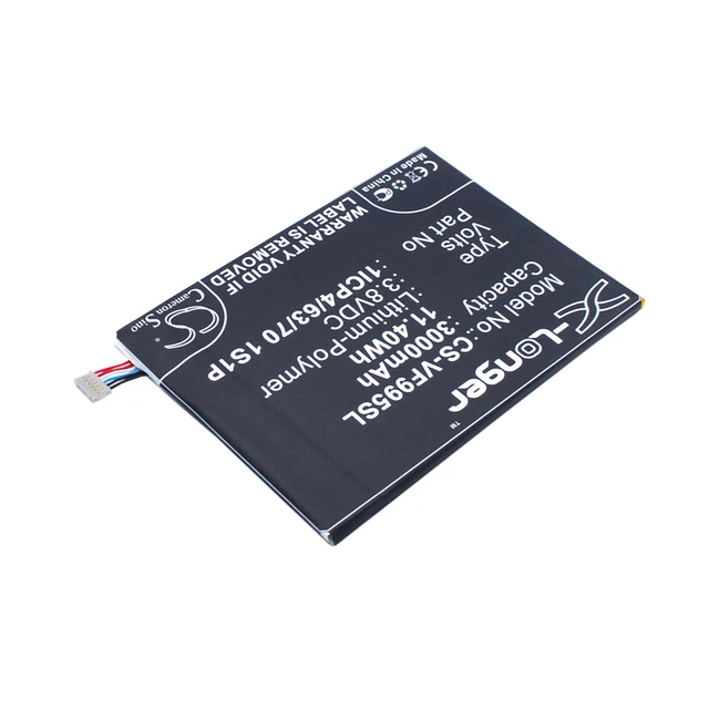 Alt view image 2 of 6 - Battery for Vodafone Smart ultra 6 V995 V995N VF-V995 VF-V995N 1ICP4/63/70 1S1P