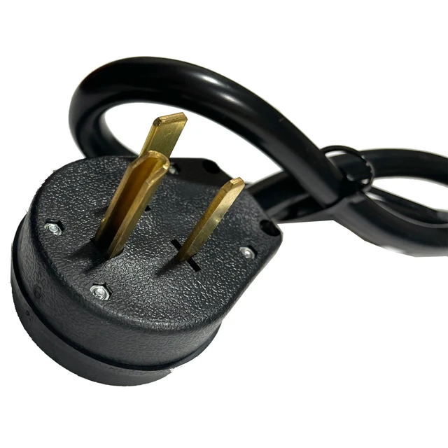 Alt view image 7 of 7 - 50Amp 200-250V PDU Meter Surge Protector NEMA 6-50P 6x C13 w/ 6 Power C14 Cable
