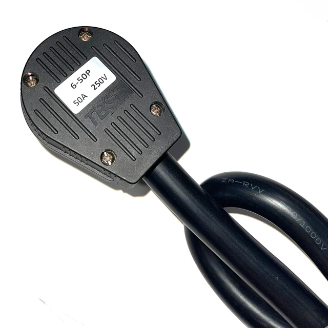 Alt view image 5 of 7 - 50Amp 200-250V PDU Meter Surge Protector NEMA 6-50P 6x C13 w/ 6 Power C14 Cable