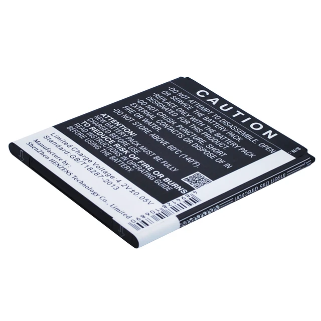 Alt view image 5 of 5 - Battery for Wiko Barry Dual SIM BARRY Mobile SmartPhone CS-WKB001SL X-Longer