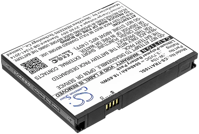 Alt view image 2 of 3 - Battery for Telstra MR2100 NightHawk M2 W-10a Hotspot CS-TRA110SL 3.7v 5040mAh