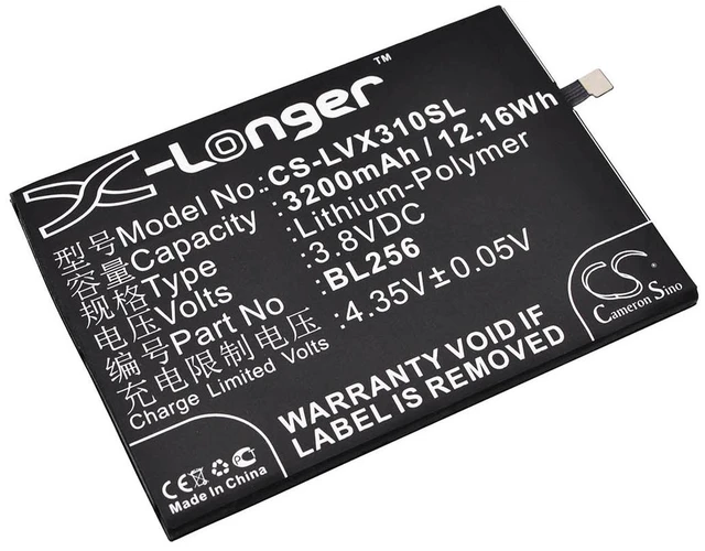 Main image of Battery for Lenovo A7010a48 A7010-A48 K51c78 X3 Lite PB1-750N Vibe K4 Note BL256