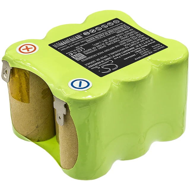 Alt view image 2 of 3 - Battery for Shark SV735 1028FK Vacuum CS-SHV735VX 9.6v 2000mAh Ni-MH 19.20Wh
