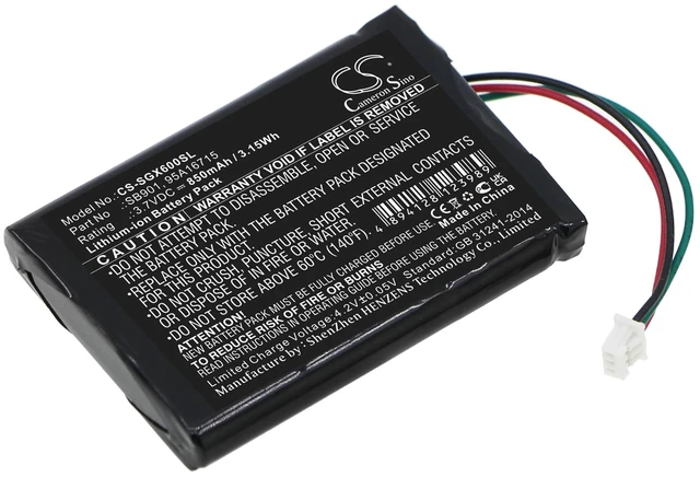 Main image of Battery for SHURE MXW1 Bodypack MXW6 Boundary MXW8 Speaker 95A16715 SB901 SB901A