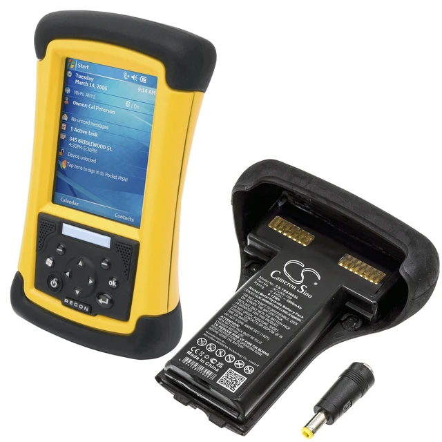 Alt view image 6 of 6 - Battery for Trimble Recon 200 200X 400 400X ACCAA-109 Data Logger CS-TRS400SL