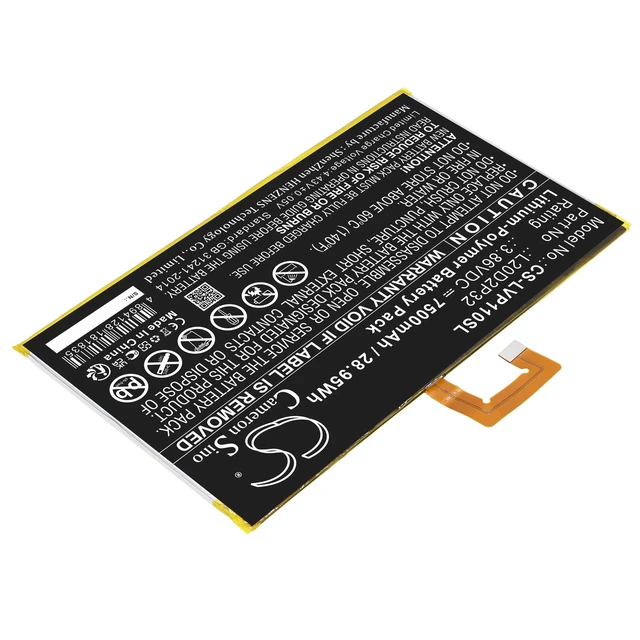 Alt view image 2 of 4 - Battery for Lenovo Tab P11 5G TB-J606F TB-J607Z Matco MAXFLEX Scanner L20D2P32