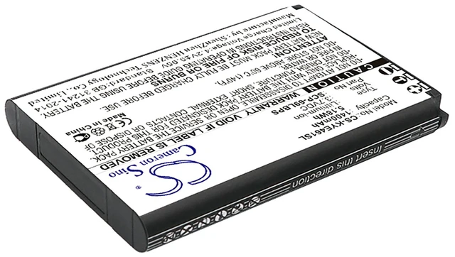 Alt view image 2 of 3 - Battery for Kyocera SCP-69LBPS DuraXTP DuraXV LTE E4281 E4520 E4610 E4710 Li-ion