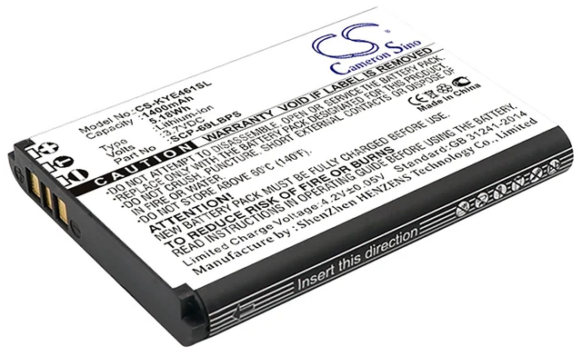 Main image of Battery for Kyocera SCP-69LBPS DuraXTP DuraXV LTE E4281 E4520 E4610 E4710 Li-ion