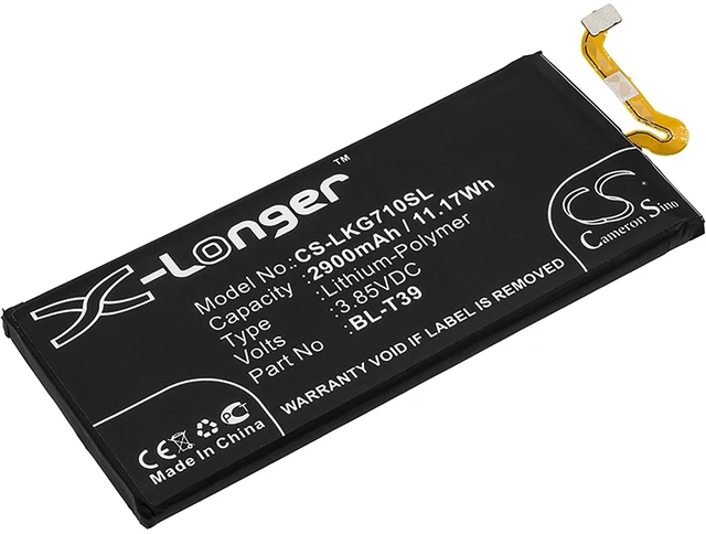 Main image of Battery for LG BL-T39 EAC63878401 Arena 2 Aristo 4 Plus 4+ Escape Plu LTE G7 Fit
