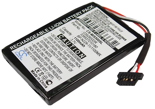 Main image of Battery for Mitac 0392800DR 338937010180 BP-N229-11/1100MX Mio Moov S500 S556