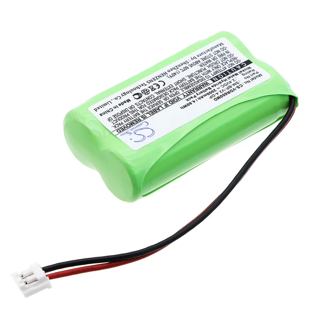 Alt view image 2 of 4 - Battery for VDW Raypex 6 SM-BP-V2.4-DP CS-VDR600MD 2.4v 2000mAh 4.80Wh
