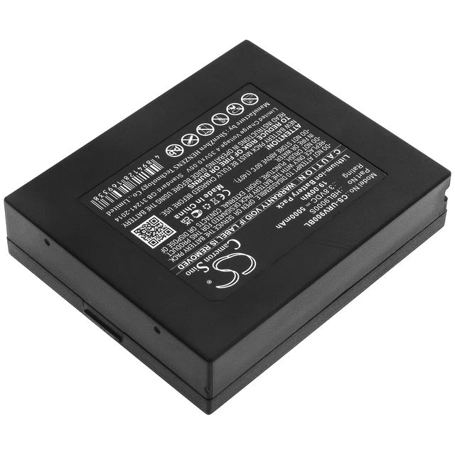 Alt view image 2 of 4 - Battery for Urovo i9000s HBL9000S Logistics ERP PDA 4G CS-URV900BL 3.8v Li-ion