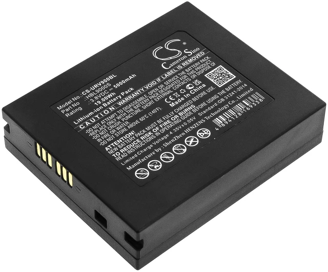 Main image of Battery for Urovo i9000s HBL9000S Logistics ERP PDA 4G CS-URV900BL 3.8v Li-ion